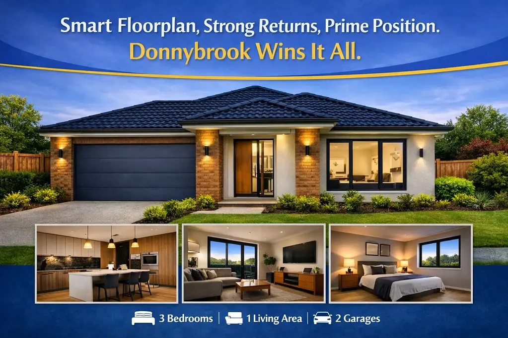 Donnybrook 3ห้องนอน Smart Floorplan, Strong Returns, Prime Position. Donnybrook Wins It All.