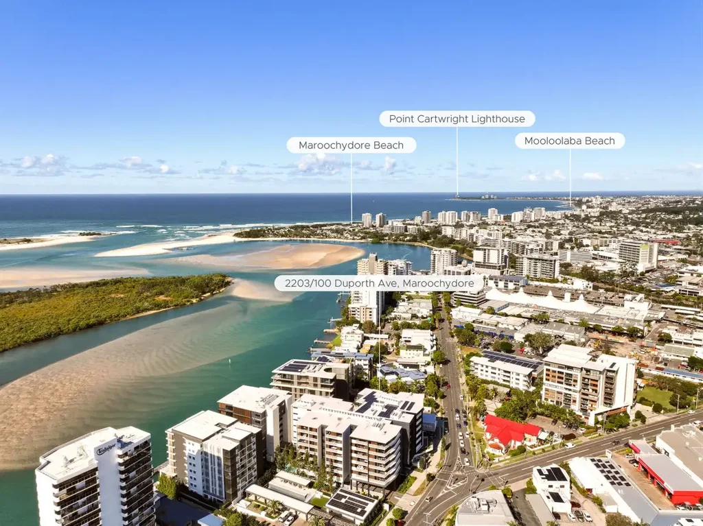 Maroochydore 2 Slaapkamer Premium Riverside Living at Avalon by Mosaic