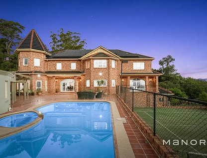 13 Carnarvon Avenue, Glenhaven, The Hills, 7 غرف, 6 حمامات, House