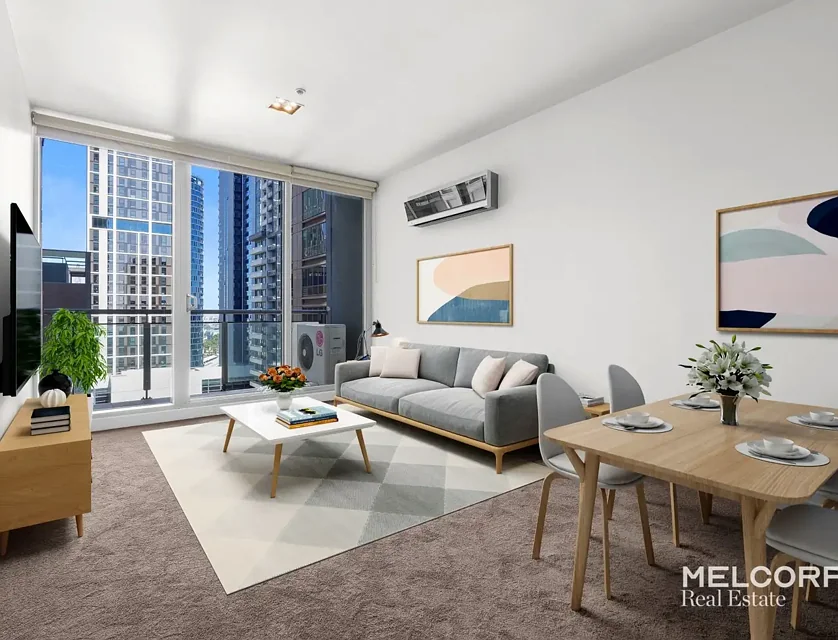 2308/483 Swanston Street, Melbourne, Melbourne CBD, 2 ห้องนอน, 1 ห้องน้ำ, Apartment