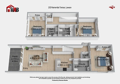 23D Narrambla Terrace, Lawson, ACT 2617, 3 Kuwarto, 3 Banyo, Townhouse