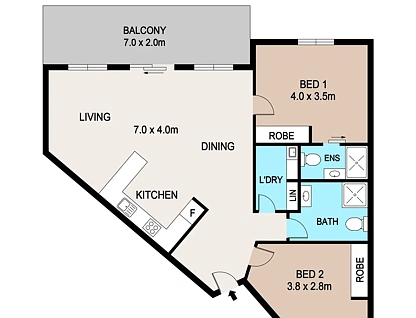 16/91 McMinn Street, Darwin City, Darwin City, 2 રૂમ, 2 બાથરૂમ, Apartment