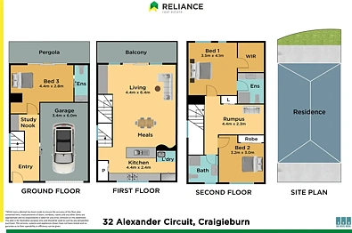 32 Alexander Circuit, Craigieburn, VIC 3064, 3 Bedrooms, 2 Bathrooms, Townhouse