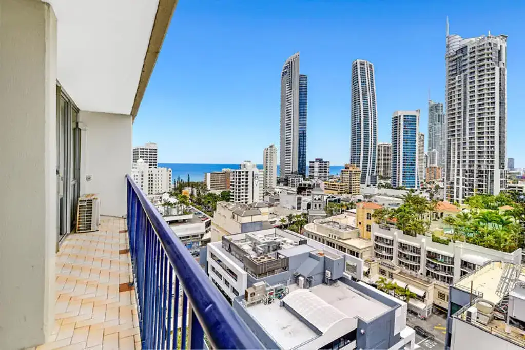 Surfers Paradise 1બેડરૂમ Spacious 1-Bed with Ocean & Skyline Views
