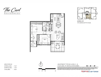 402/21-25 Carl Street, Woolloongabba, Brisbane - Southern Region, 2 Schlafzimmer, 1 Badezimmer, Apartment