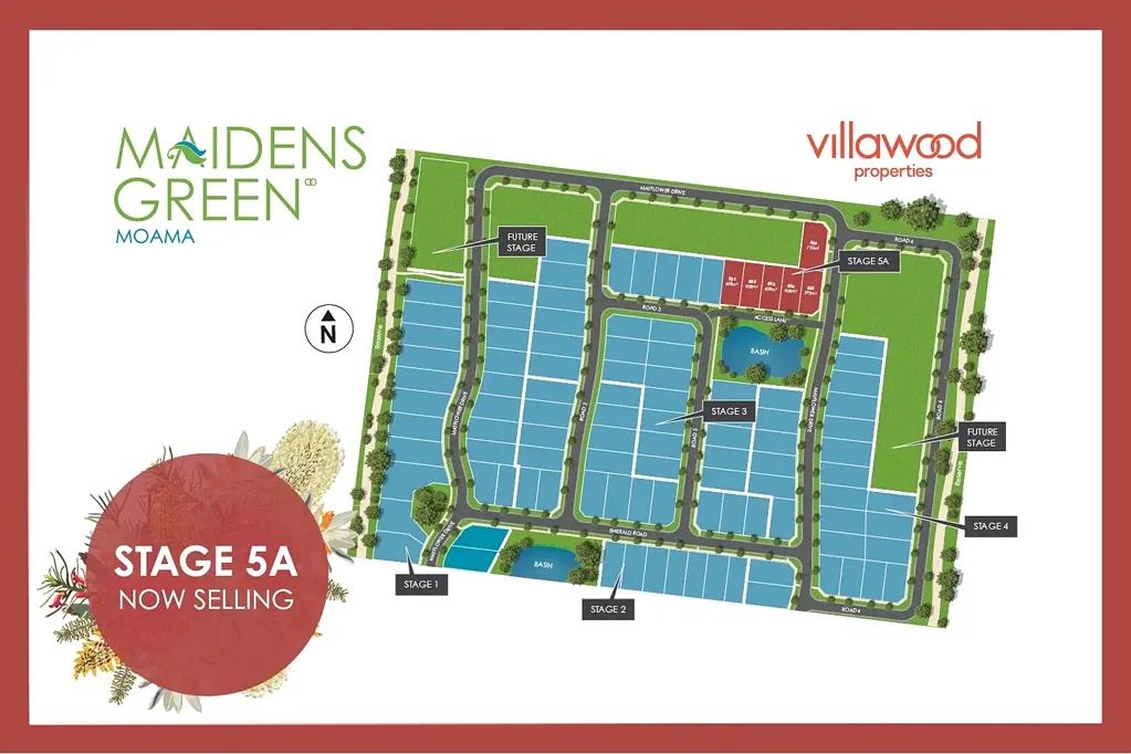 Moama NOW RELEASED - Stage 5A Maidens Green