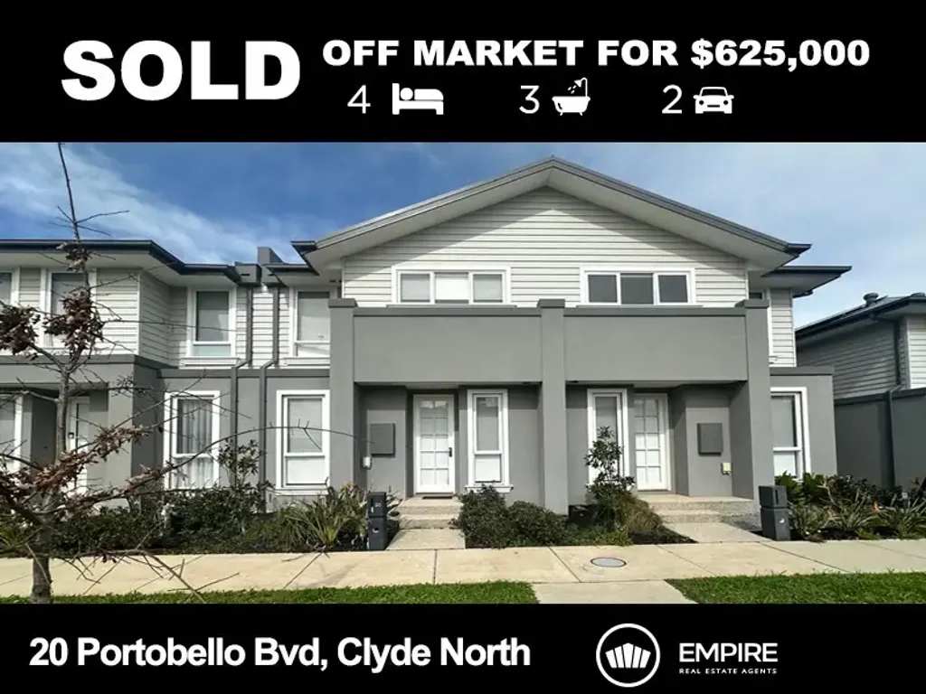 20 Portobello Boulevard, Clyde North, VIC 3978