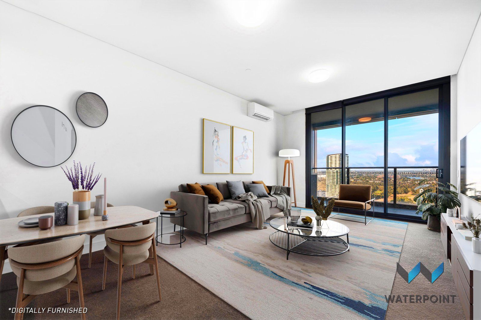 2806/3 Olympic Boulevard, Sydney Olympic Park, Parramatta (Northwest suburbs), 2 ਕਮਰੇ, 2 ਬਾਥਰੂਮ, Apartment