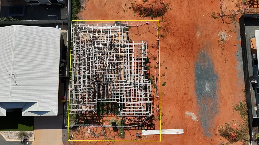 South Hedland CONCRETE SLAB LAID AND STEELWORK STANDING