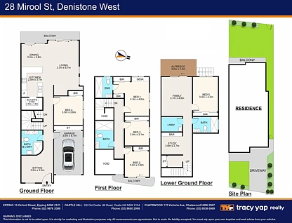28A Mirool Street, Denistone West, NSW 2114, 5房, 4浴, Apartment