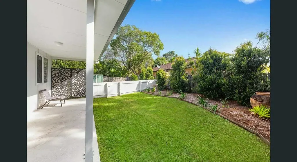 Self-contained flat with private patio