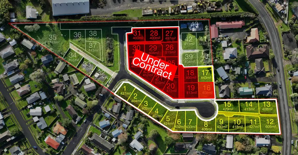 Waiuku Freehold sections - Buy one or buy them all