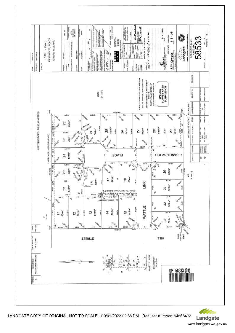 25 SANDALWOOD PL, BODDINGTON WA 6390, 0部屋, 0バスルーム, Section