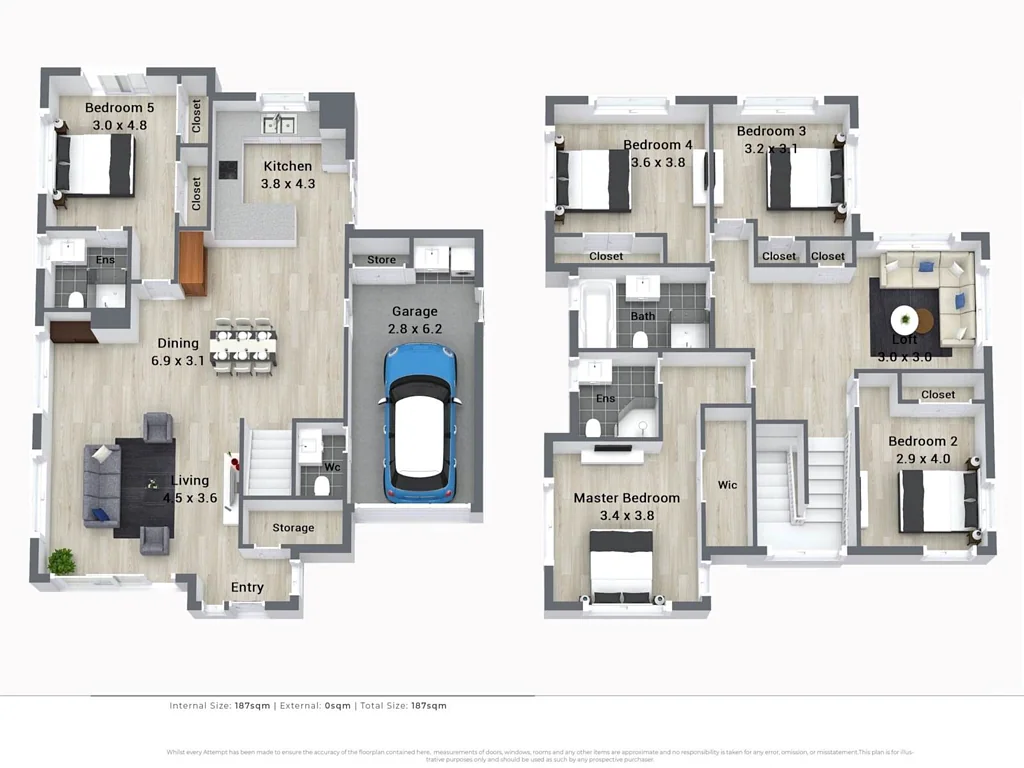 Weymouth 5Kwarto Brand New Luxury Living in Weymouth – 5-Bedroo...
