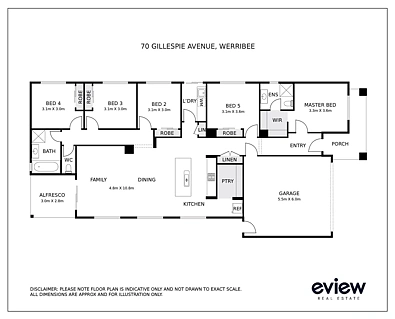 70 Gillespie Avenue, Werribee, VIC 3030, 5 Schlafzimmer, 2 Badezimmer, House
