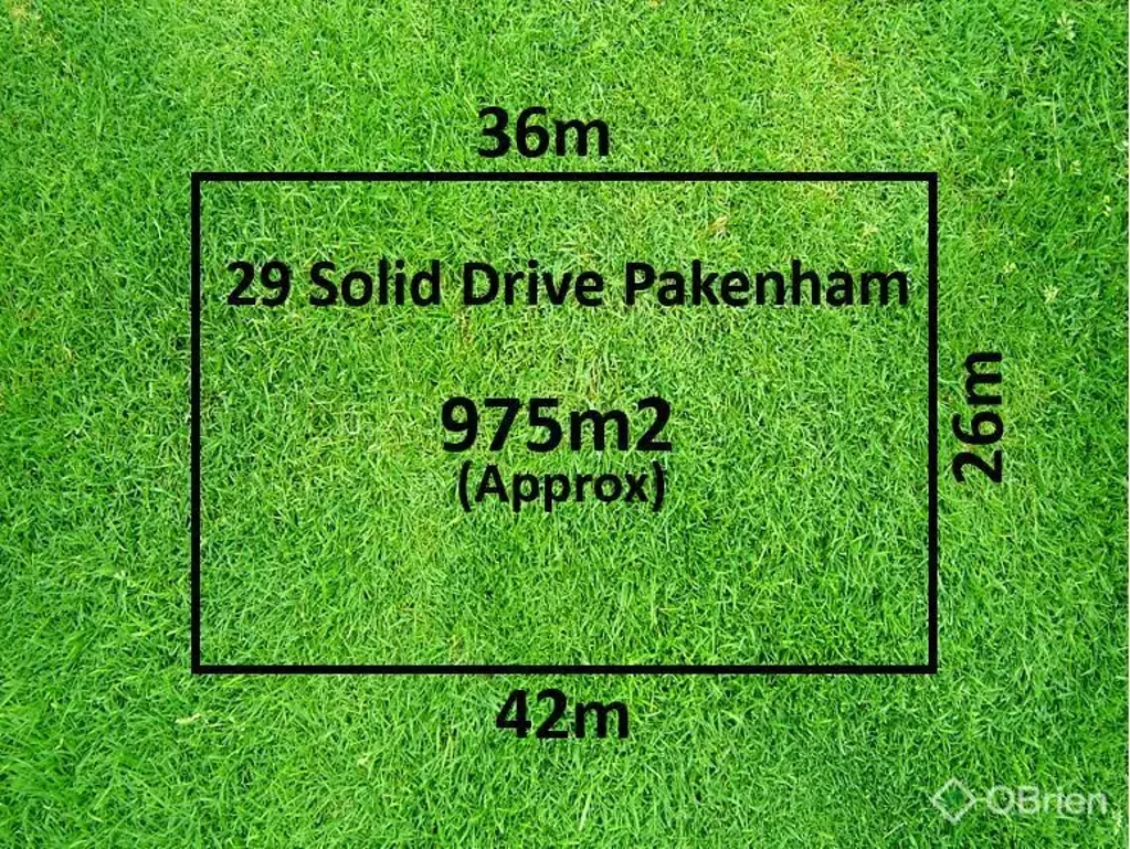Pakenham  Priced To Sell!  975m² Block With Breathtaking Views