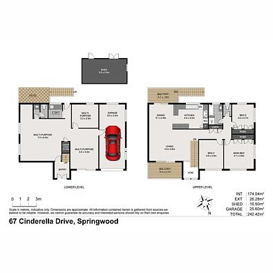 67 Cinderella Drive, Springwood, QLD 4127, 3 રૂમ, 1 બાથરૂમ, House