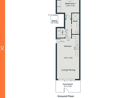 1/11 Shannon Place, Adelaide, Adelaide CBD, 1房, 1浴, Apartment