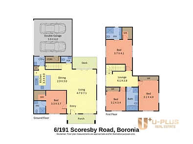 6/191 Scoresby Road, Boronia, VIC 3155, 4 slaapkamers, 3 badkamers, Townhouse