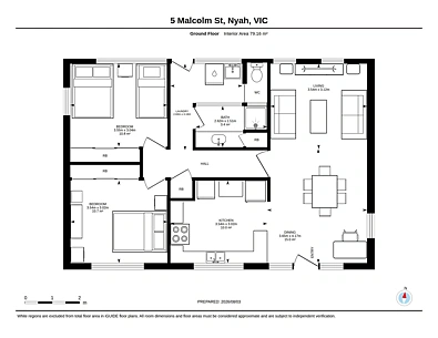 5 Malcolm Street, Nyah, VIC 3594, 2房, 1浴, House