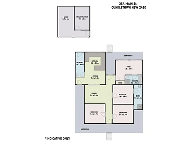 23A Main Street, Cundletown, NSW 2430, 4 slaapkamers, 2 badkamers, House