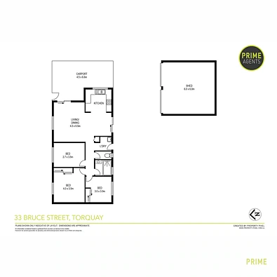 33 Bruce Street, Torquay, QLD 4655, 3房, 1浴, House