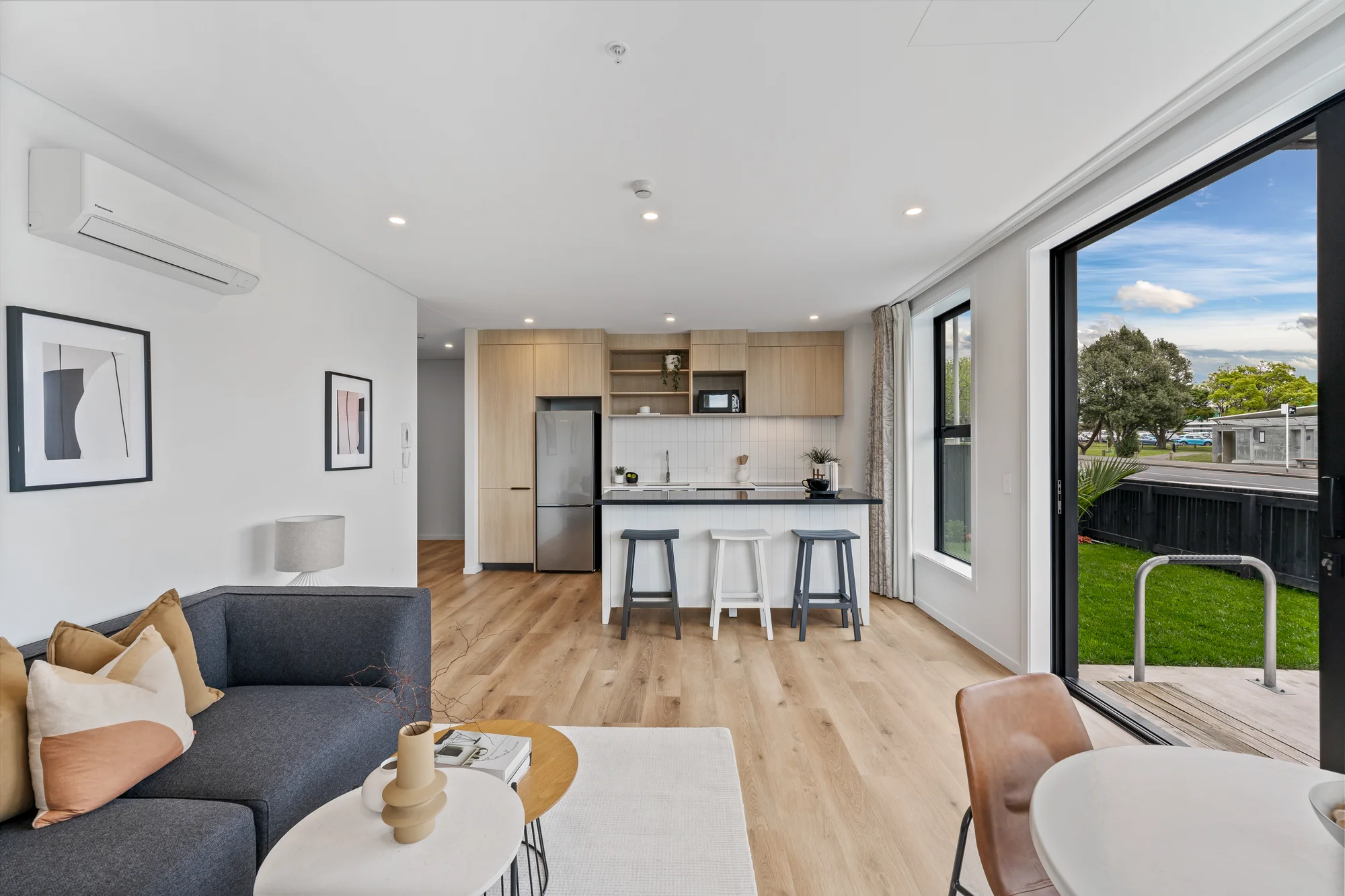 Hobsonville 2ਬੈੱਡਰੂਮ Ground Floor with Park Views!