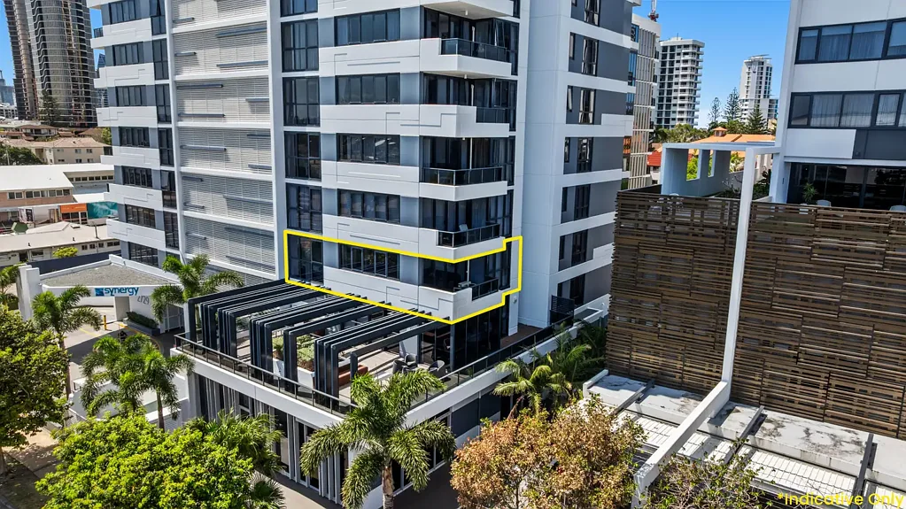 Broadbeach 2 Slaapkamer Modern 2-Bed Apartment with Lucrative Investment Potential in Heart of Broadbeach
