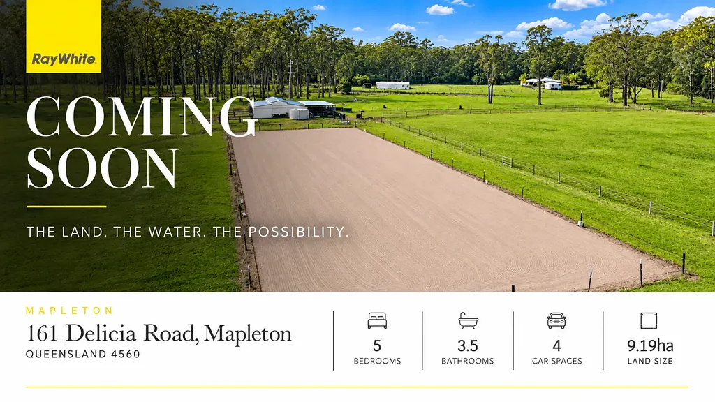 Mapleton 5બેડરૂમ WHERE EVERY ACRE WORKS - 22.7 level acres. Abundant water. Exceptional infrastructure. Limitless potential.