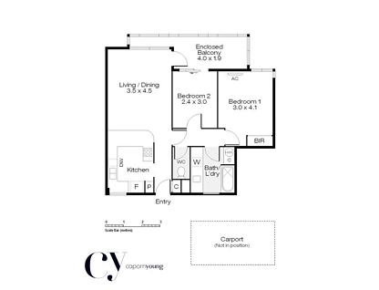 22/165 Derby Road, Shenton Park, Perth CBD, 2 habitaciones, 1 baños, Apartment
