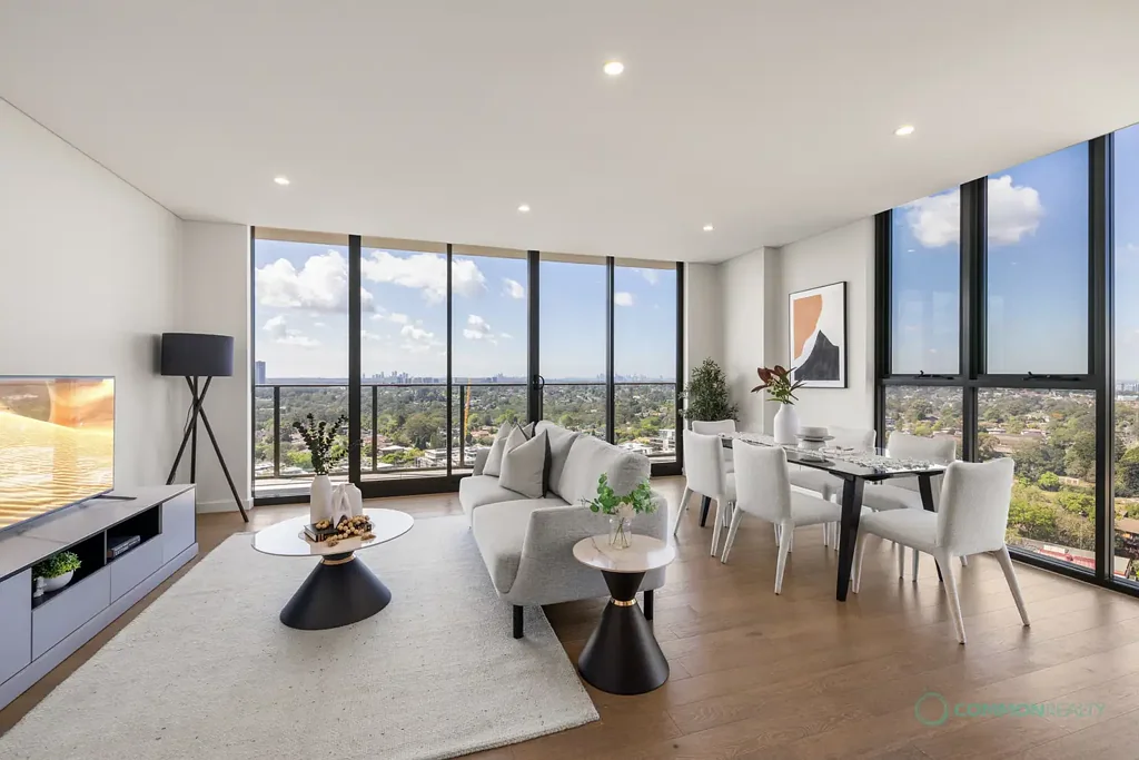 Epping 3Kwarto Luxurious East-Facing Penthouse with Panoramic City Views in the Heart of Epping