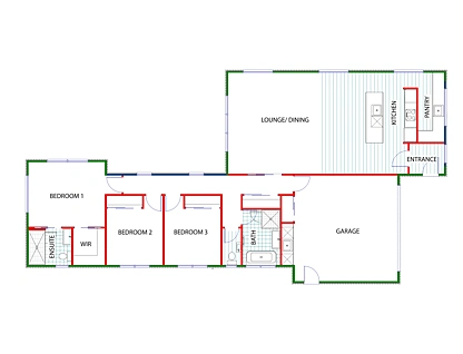 42 Greig Crescent, Amberley, Hurunui, 3 Bedrooms, 2 Bathrooms, House