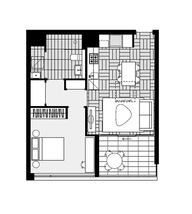 512/9 Archibald Avenue, Waterloo, NSW 2017, 1 slaapkamers, 1 badkamers, Apartment