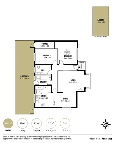 1/7 Sturdee Street, Broadview, SA 5083, 2 slaapkamers, 1 badkamers, Unit
