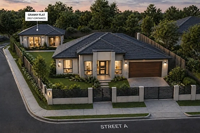 Horningsea Park 1Zimmer Blank Canvas I House & Granny Flat OR Duplex Site S.T.C.A