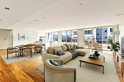 Wollongong 3 Slaapkamer Light-filled executive penthouse boasting 320sqm on title