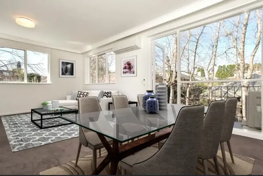 Spacious, Light Filled Apartment with Stunning Views in Prime South Yarra Location