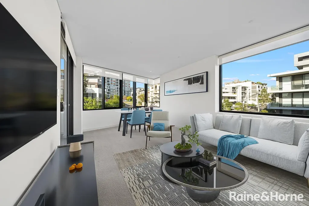 Mortlake 2房  2 BEDROOM, 2 BATHROOM, 2 CAR APARTMENT PLUS STUDY
