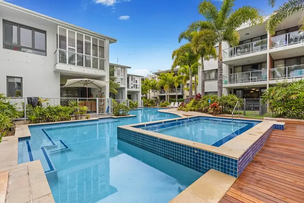 Fully Furnished Beachfront Gem with Direct Lagoon Pools Access