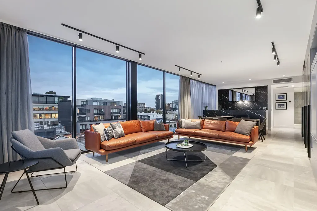 South Yarra 3ਬੈੱਡਰੂਮ Boutique Whole Floor Penthouse, Panoramic Views