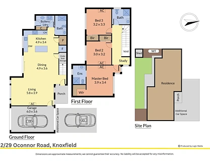 2/29 O'Connor Road, Knoxfield, VIC 3180, 3 Kuwarto, 3 Banyo, House