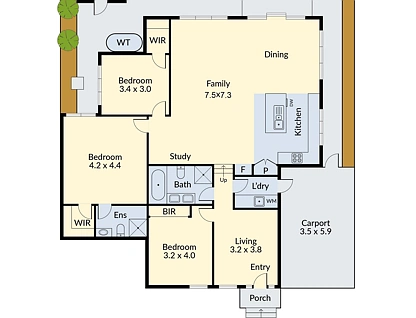 5/4 Downing Street, Blackburn, Inner East Melbourne, 3 غرف, 2 حمامات, Unit
