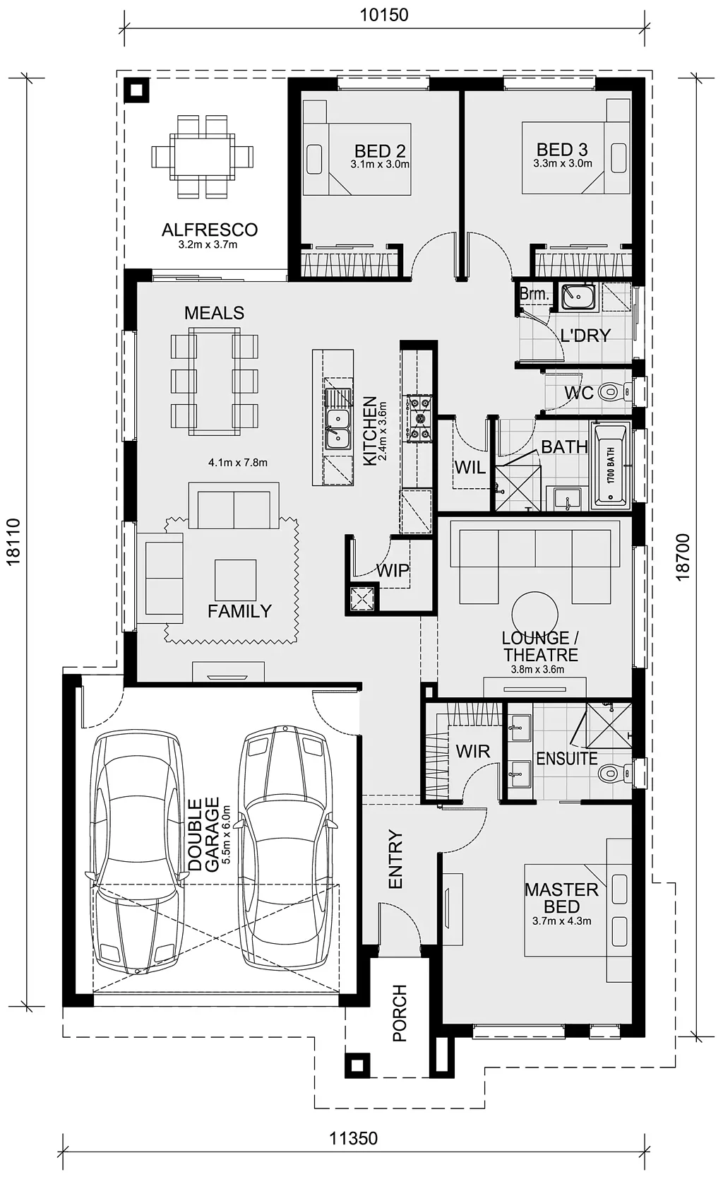Lot 1130 Plumcot Loop, Tarneit, VIC 3029, 3 slaapkamers, 2 badkamers, House