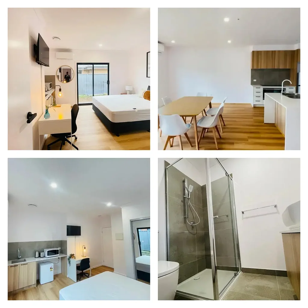Private Studio with Ensuite & Courtyard - Utilities Included I From $285/week
