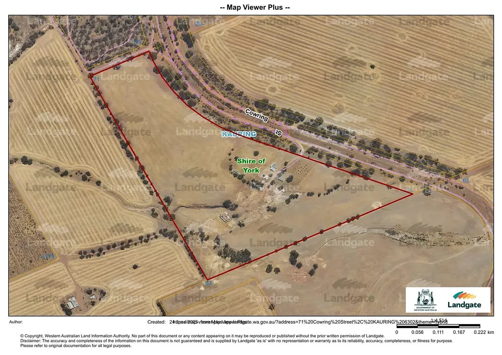 York Glorious 41 acres of rural land  with lots of infrastucture.