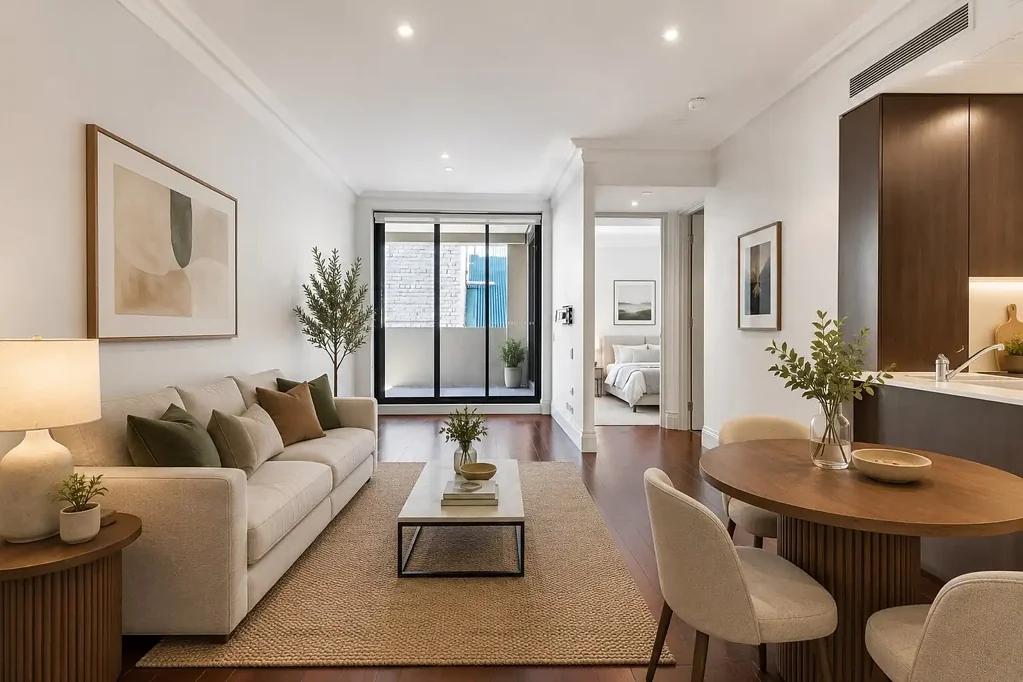 Stylish one bedroom in The Hampton