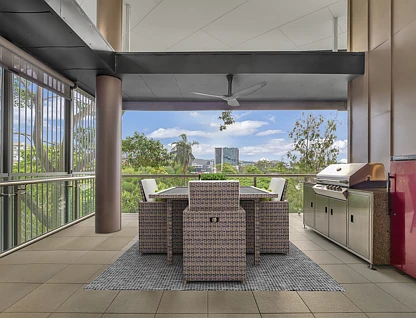3401/55 Forbes Street, West End, Brisbane - Inner City Region, 3 कमरे, 2 बाथरूम, Apartment