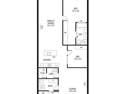 Unit 303/162 Hindmarsh Rd, Victor Harbor, South East, 3 chambres, 2 salles de bain, Apartment