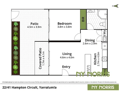 22/41 Hampton Circuit, Yarralumla, ACT 2600, 1 ਕਮਰੇ, 1 ਬਾਥਰੂਮ, Apartment