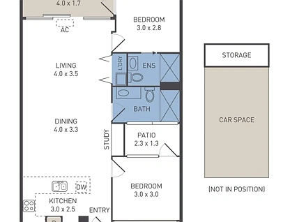 204/90 Buckley Street, Footscray, Western Melbourne, 2房, 2浴, Apartment